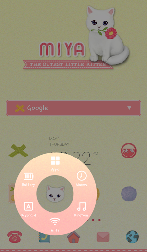 免費下載個人化APP|baby cat miya dodol theme app開箱文|APP開箱王