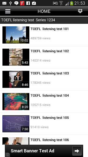 【免費教育App】10000 Videos Learning TOEFL-APP點子