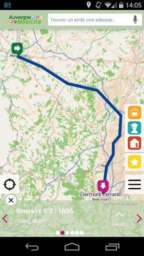 【免費交通運輸App】Auvergne Mobilité transports-APP點子