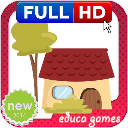 Coloring Game: Houses 教育 App LOGO-APP開箱王