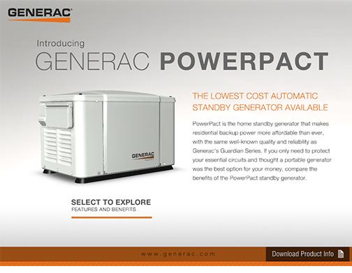 Generac Powerpact Demo