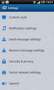 Handcent SMS - screenshot thumbnail