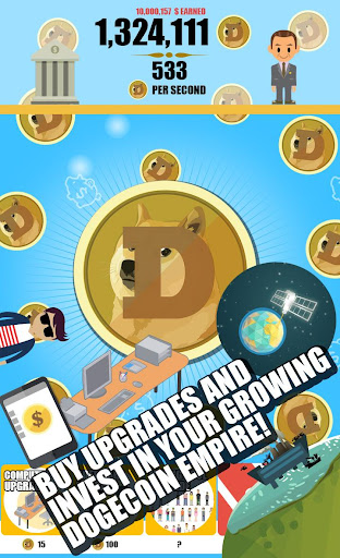 免費下載休閒APP|Dogecoin Miner: Clicker Empire app開箱文|APP開箱王