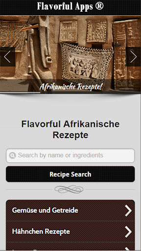 Afrikanische Rezepte