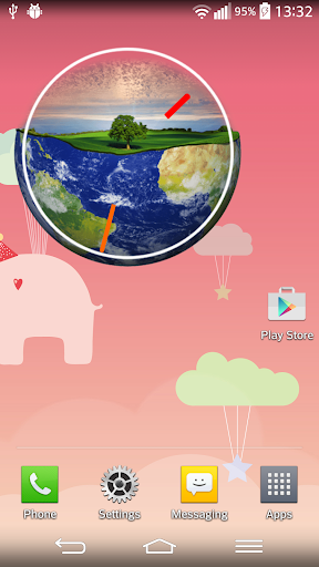 免費下載個人化APP|Beautiful Earth Clock Widget app開箱文|APP開箱王