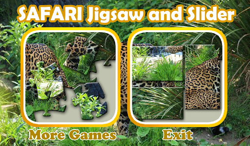 Safari Jigsaw and Slider