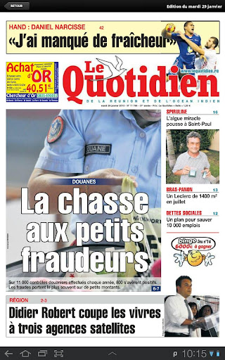 【免費新聞App】Le Quotidien de la Reunion-APP點子