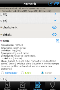 Plugghäst Swedish Dictionary Screenshots 5