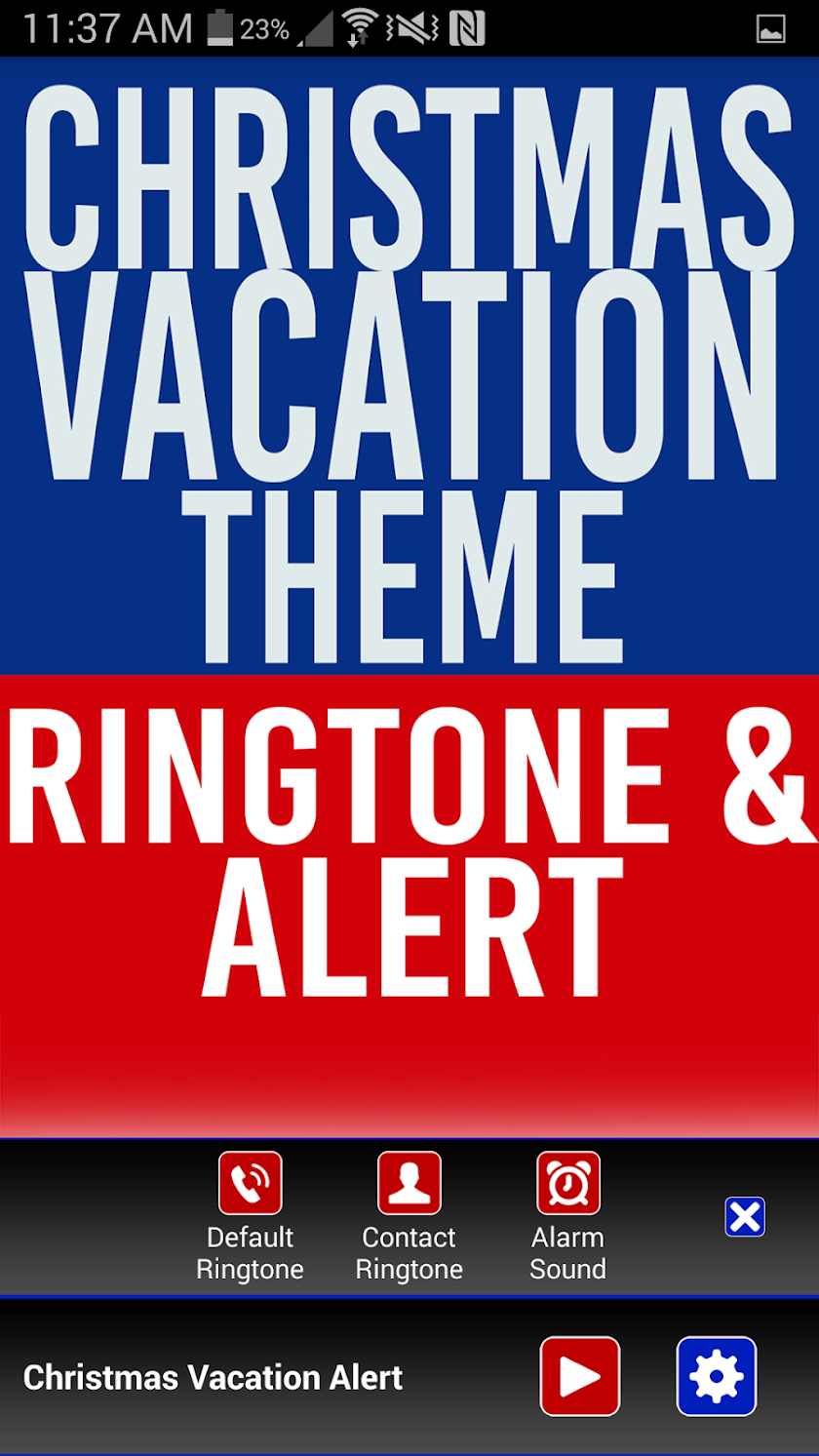 Christmas Vacation Ringtone Screen 2
