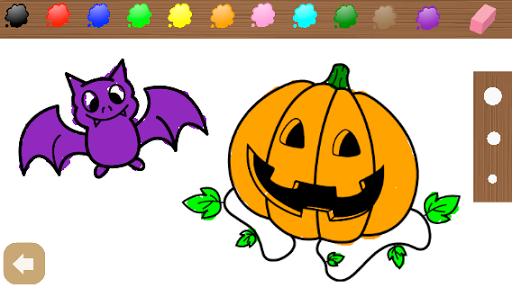 Halloween coloring book