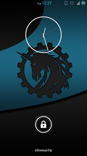 4.2 Clock Widget w seconds