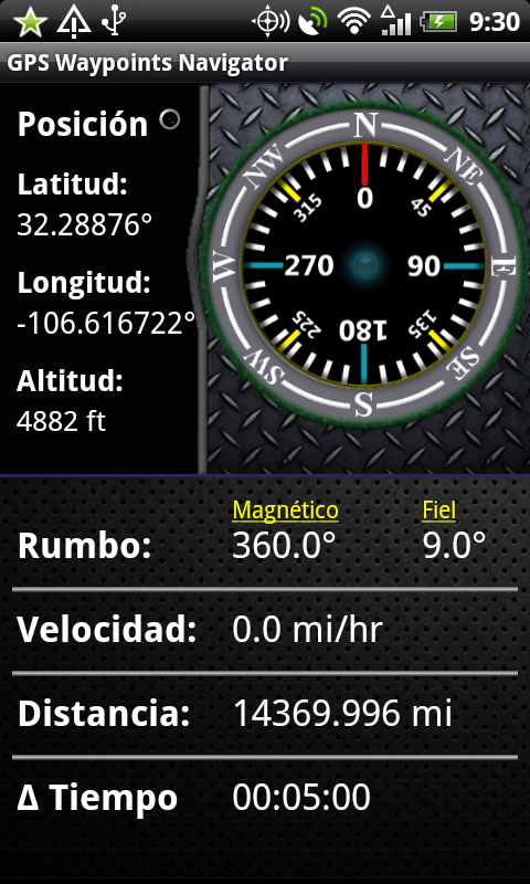 Android application GPS Waypoints Navigator | MAPS screenshort