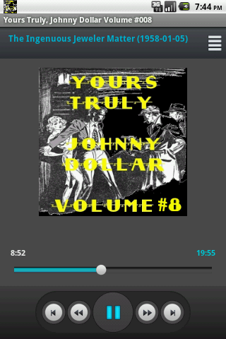 Yours Truly Johnny Dollar V 8
