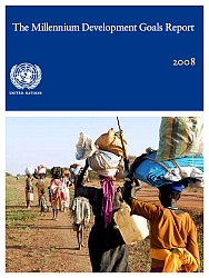 Cover of UN MDG Report 2008