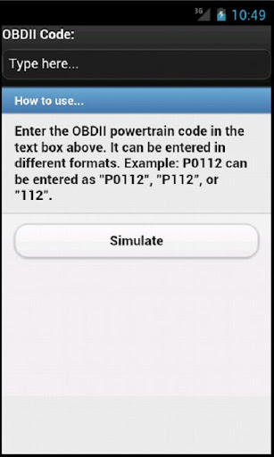 OBD 2 Codes