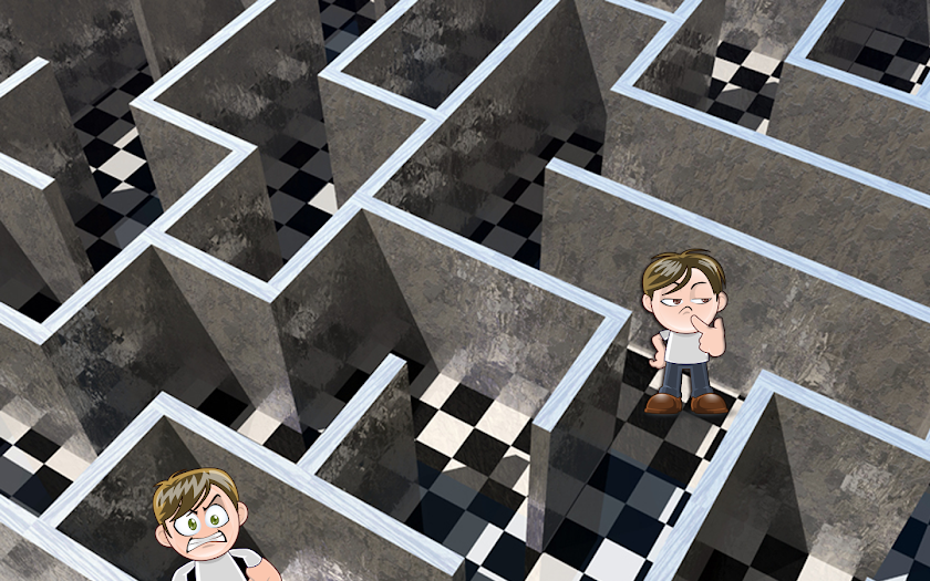 Maze Games Screen 2