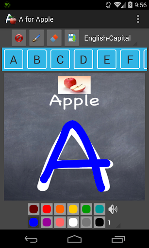 Kids Learning: A for Apple