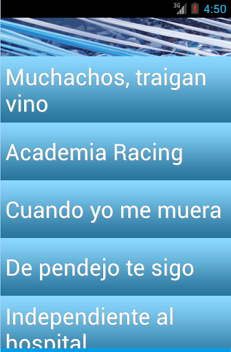 Ringtones Hinchada Racing Club