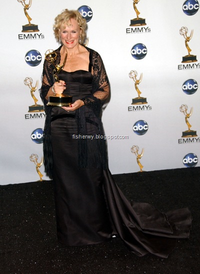 Glenn Close 2008 Emmys Best actress for drama Damages