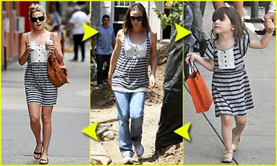 Picture, Suri Cruise, Jennifer Garner, Kate Hudson in the Same Juicy Couture Lace Front Dress