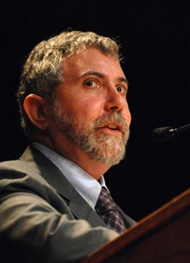 Paul Krugman New York TImes columnist Nobel Economics Prize winner pic