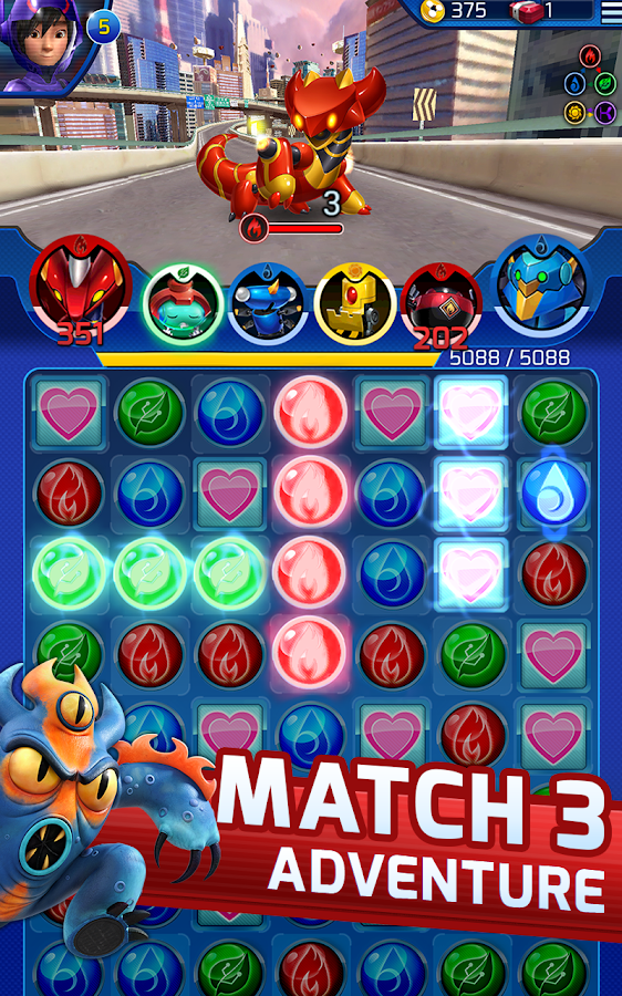Big Hero 6: Bot Fight - screenshot
