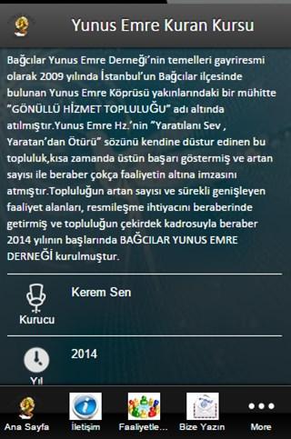 Yunus Emre Kuran Kursu