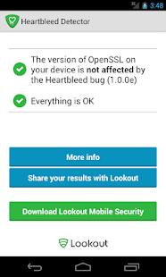 Heartbleed Detector - screenshot thumbnail