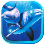 Cover Image of Download Dolphins Voice live wallpaper 1.1 APK
