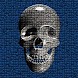 Skull Clock Widget 2x2