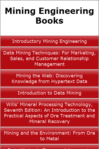 【免費書籍App】Mining Engineering Books-APP點子