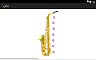 Virtual saxophone - online APK צילום מסך #3