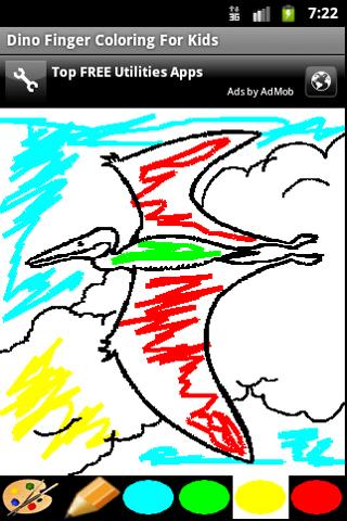 Finger Painting - Dinosaur Screen 3