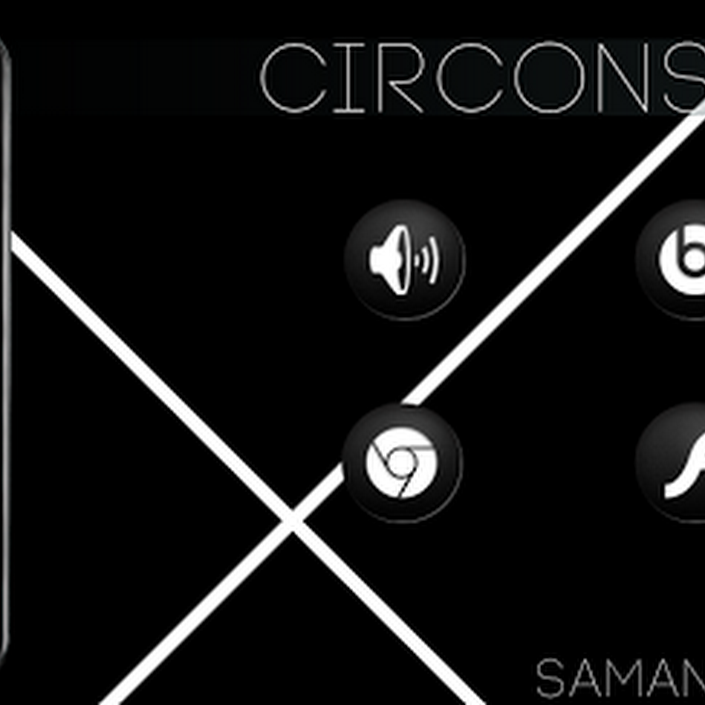 Circons Black Icon Pack APK 1