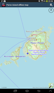 Lastest Paros island offline map APK