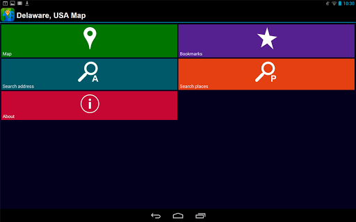 【免費旅遊App】當前離線 特拉華州 地圖-APP點子