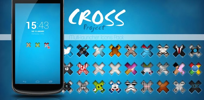 Cross Project HD Icon Pack