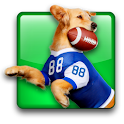 Jerry Rice Dog Football logo