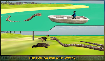 Wild Forest Snake Attack 3D poster 12