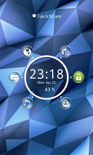 Burst Go Locker Theme FREE