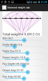 Diamond weight calculator poster 5