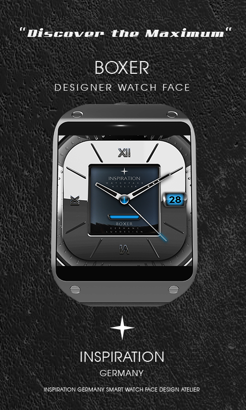 Boxer Watch Face Screen 2