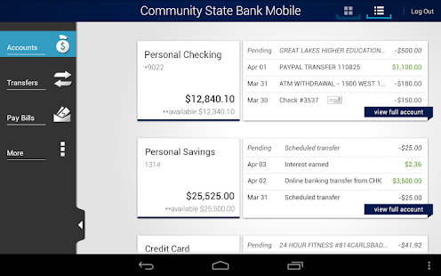 Community State Bank Mobile Screenshots 5
