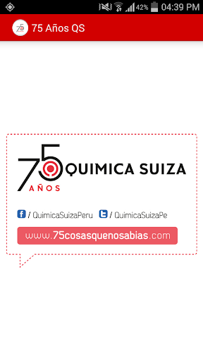 75 años Química Suiza