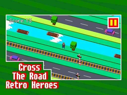 Cross The Road: Retro Heroes