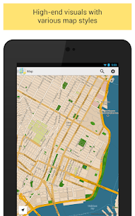 GPS Navigation & Maps - light - screenshot thumbnail