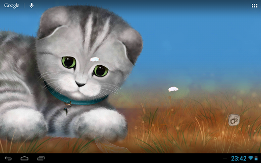 【免費個人化App】Silvery the Kitten HD-APP點子