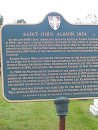 Plaque Commemorating the Church of Saint John