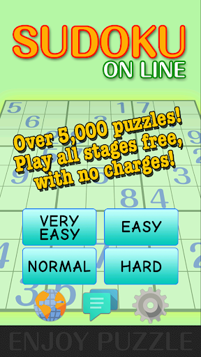 Free Sudoku Puzzle ON LINE