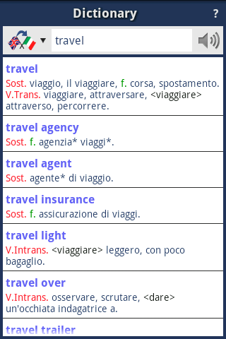 【免費旅遊App】Italian-English Translator-APP點子